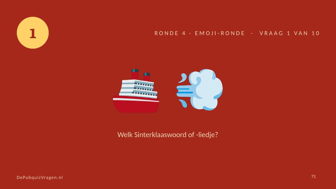 Sinterklaasquiz Kids – emoji